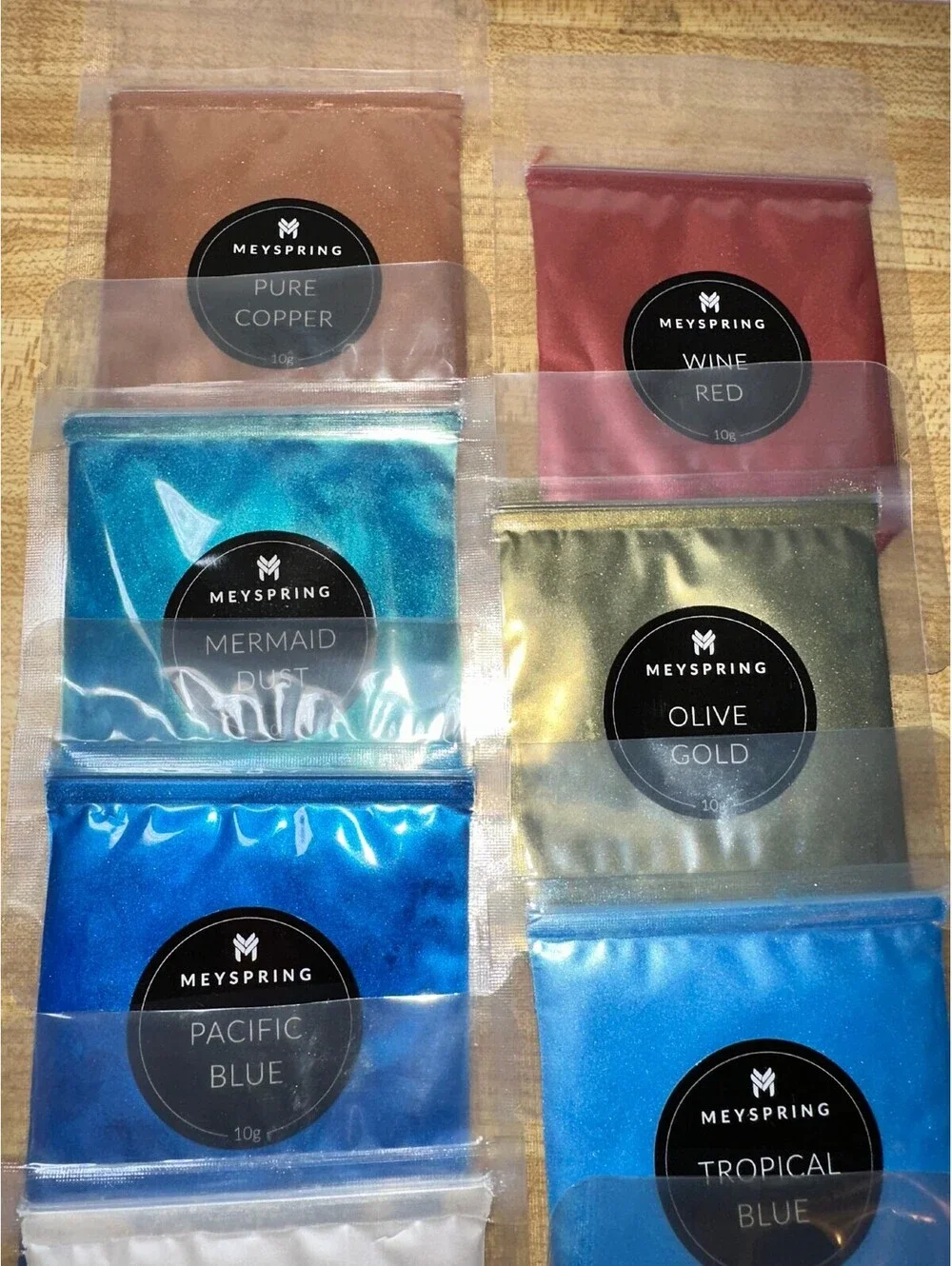 Mica Powder Set Epoxy Resin Color Pigment Resin Dye